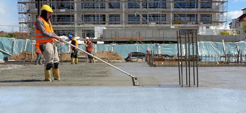 Emcoril Protect M toegepast in de hoogbouw