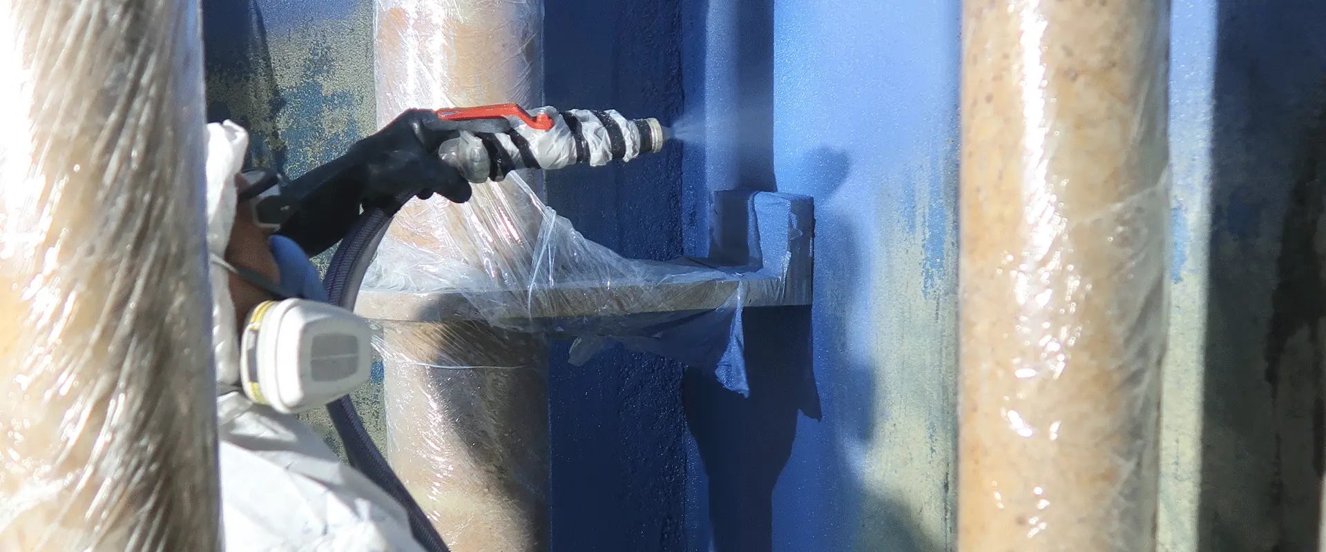 Renovatie waterbezinktank met Ombran CPS