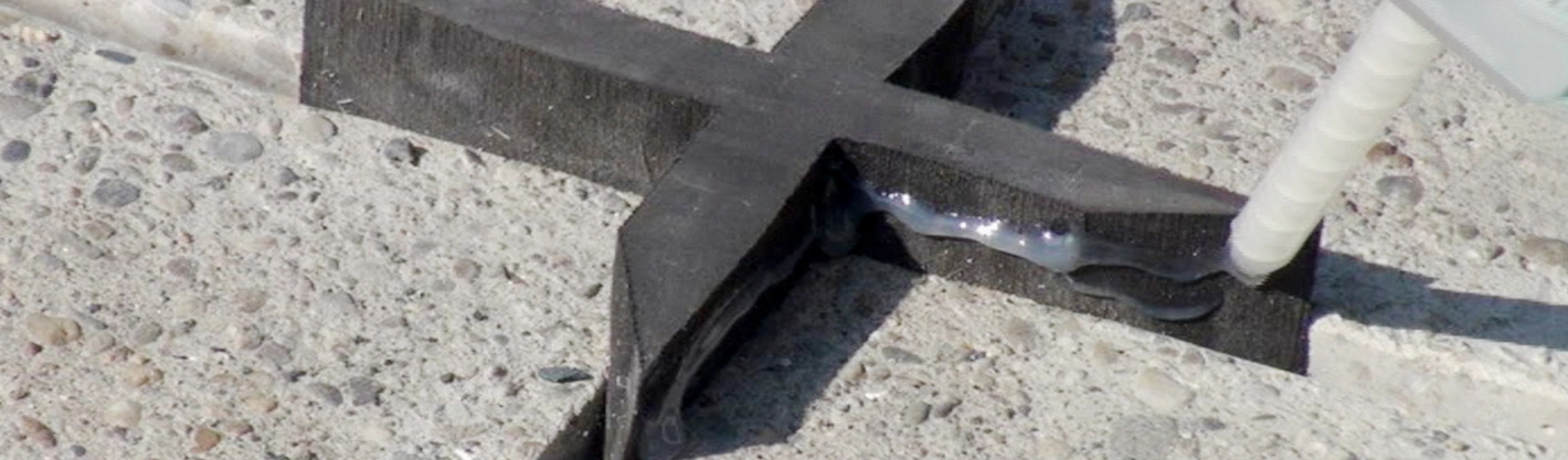 Reparatie van beschadigde voegen