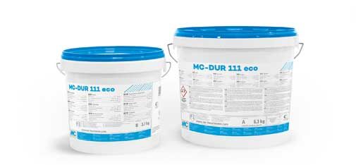 MC-DUR 111 eco is de nieuwe epoxyharsverzegeling van MC-Bouwchemie, die binnenshuis kan worden toegepast. De verzegeling is getest volgens het AgBB-schema 2018, gemarkeerd met de GISCODE RE05 en is, in tegenstelling tot standaard epoxyharsen, niet huidgevoelig.
